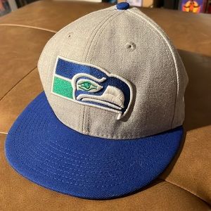 Seattle Seahawks vintage logo new era 9fifty SnapBack hat
